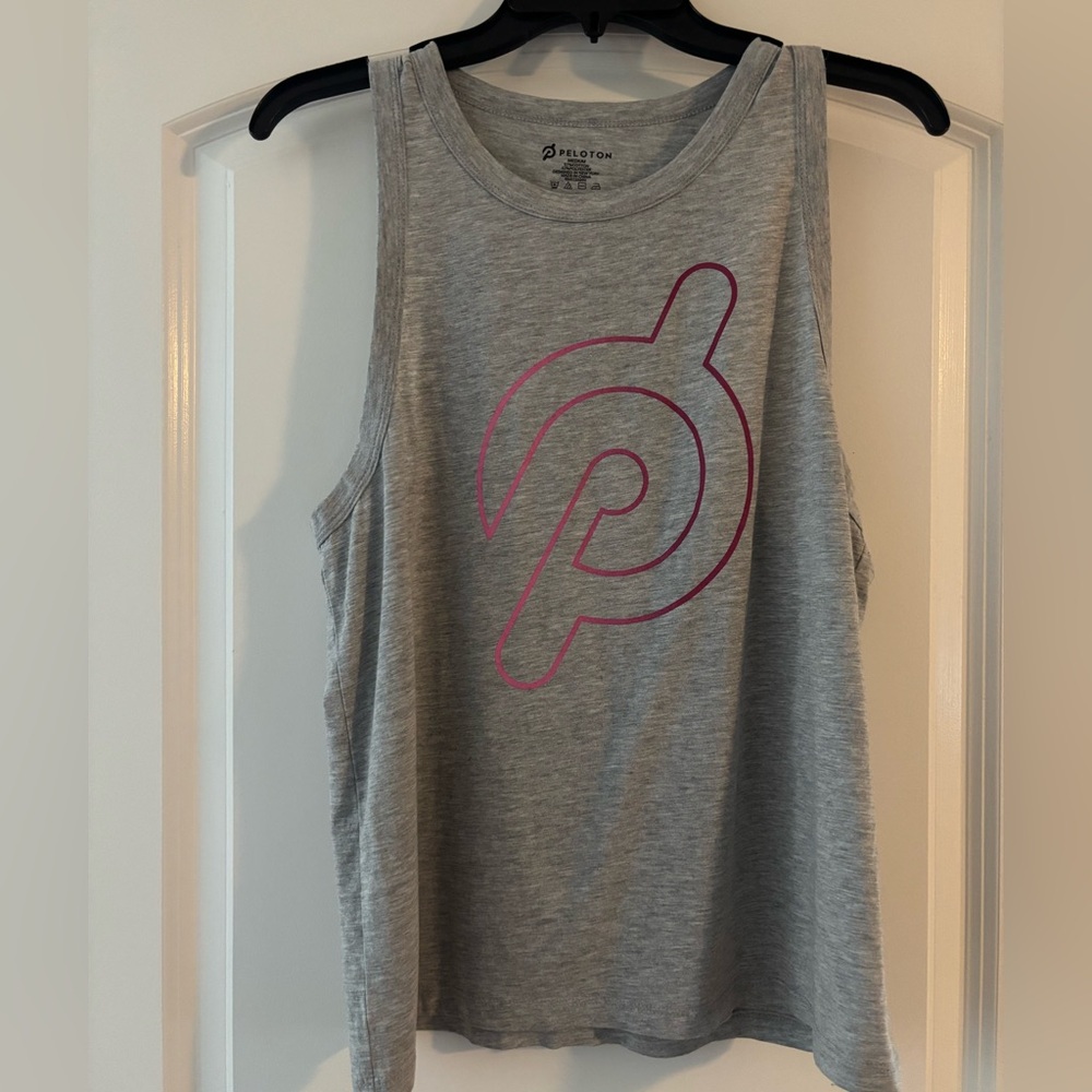 Peloton Gray Stronger Tank Top